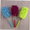ORFOFE 3pcs Extendable Telescoping Dust Brush Pole Microfiber Car Cleaning Brush for Home Kitchen and Office Static Scratch Design view 2