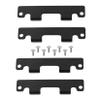 SEBLAFF 5ug-F4669-00-00 Tail Gate Tailgate Hinge Plates Replacement for 2004-2013 450 660 700 Yxr450 Yxr660 Yxr700 view 1