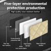 Custom Making Car Floor Mats for Audi 98% Models, Nappa Leather Full Coverage Car Floor Mat All Weather Floor Liners Non-Slip Carpet - Beige view 3