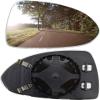 Car Glass Heated Rearview Mirror for Opel for Corsa Mk4 E 2014-2020,Car Front Door Rearview Glass Left Right Side Replacement,Pair view 3