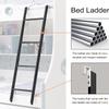 YTXFRHOD LXXW Bunk Bed Ladders Hook-on Bed Ladder Step Ladder Metal Hanging Bed Ladder Climb Ladder for Dorm Loft Motorhome(Size:140cm(55")) view 3