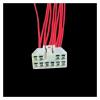 ROBAUN 1 Set 10 Pin 7183-0522 Car CD Wire Connector Automotive Wiring Terminal Socket for with Cables(Female 20cm Wires) view 1