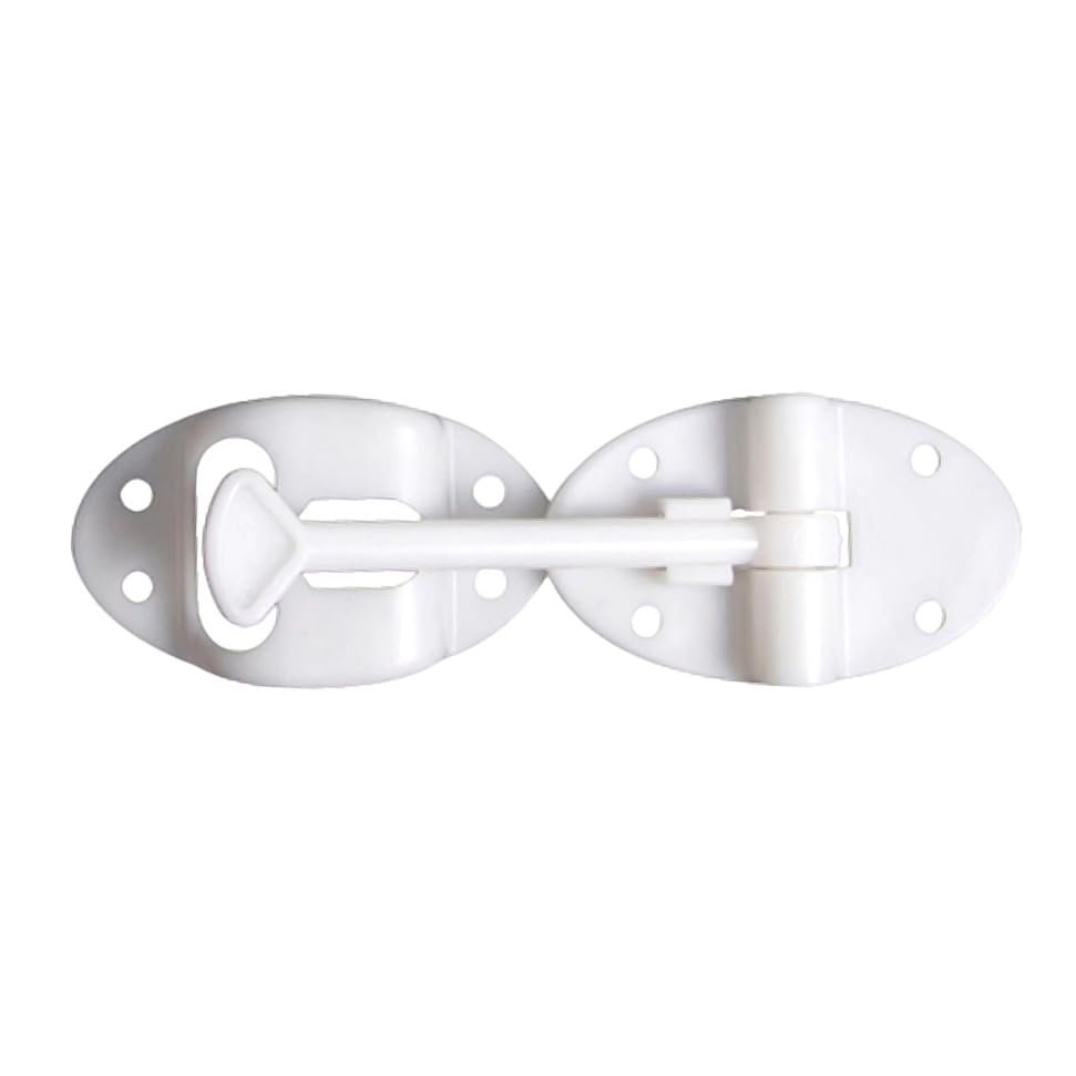 Rugged Trail Products Heavy-Duty 4" RV Door Latch - Short, Durable Locking Mechanism for Secure Access - Easy Installation for Trailers and Campers