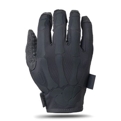 TACLAB Reaper Skeleton Gloves Touchscreen, Comfortable, Breathable (Wolf Gray, Small)