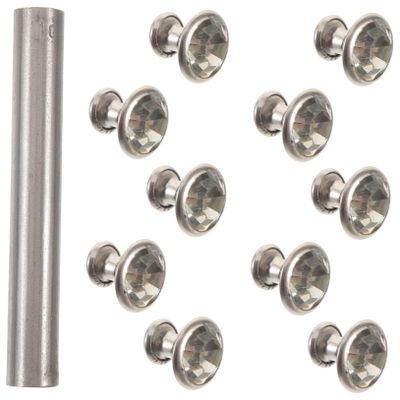Gogogmee 1set Professional Rivet Setter for Craft Rivet Setting Tool Punch Tool DIY Kit