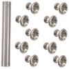 Gogogmee 1set Professional Rivet Setter for Craft Rivet Setting Tool Punch Tool DIY Kit view 1