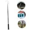 COOLHIYA Awning Pulling Rod for Camping and Tents Adjustable Retractable Sunshade Opener Hook Portable Telescopic Rod for Outdoor Shelters and Rv Awnings view 2
