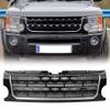 CNxinn10 Front Bumper Honey comb Mesh Grille Grill Cover Trim For Discovery LR3 2005-2009, Black view 4