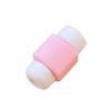 COLLBATH 4pcs Charger Cord USB c Saver Pink Metal Aluminum Protector Cable Damage Prevention view 1