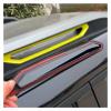 HUOJUA 6pcs For Chery Jetour Traveller 2023 2024 Jetour T2 Carbon Fiber Style Roof Iuggage Rack Decorative Strip Plate Cover(Matte black) view 3