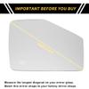 REPAIROCK 1 Pcs Mirror Glass Replacement for Ford Explorer 2006-2010 for Ford for Ranger 2006-2011 Left Side White view 2