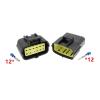 ROBAUN 1 Set 12 Pin 174663-2 174661-2 Automotive Waterproof Gear Shift Sensor Male Female Electrical Auto Wire Connector(1 Set Male) view 3
