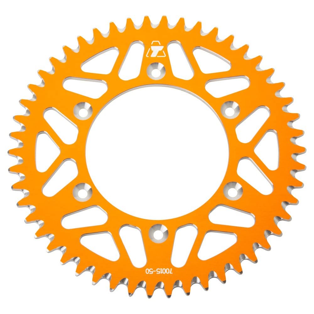 TUSK Rear Aluminum Sprocket 50 Tooth Orange for KTM 505 SX-F 2007-2008