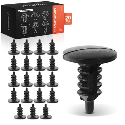 A-Premium 20PCS Control Panel Trim Retainer Clips - Compatible with Chevrolet Lumina 1995-2001, Monte Carlo 1995-2007 - Auto Car Nylon Push Pin Fastener - Fits for 0.15 inch Hole