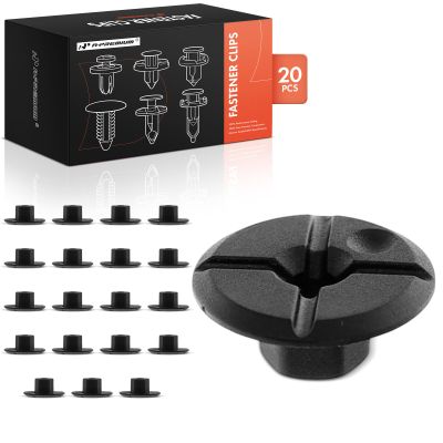 A-Premium 20PCS Fender Liner Wheel Arch Splash Shield Nut Retainer Clips - Compatible with BMW & Mercedes-Benz Models - 328xi 325i X3 335i Z4 C300 E350 E320 & More - Auto Car Nylon Push Pin Fastener