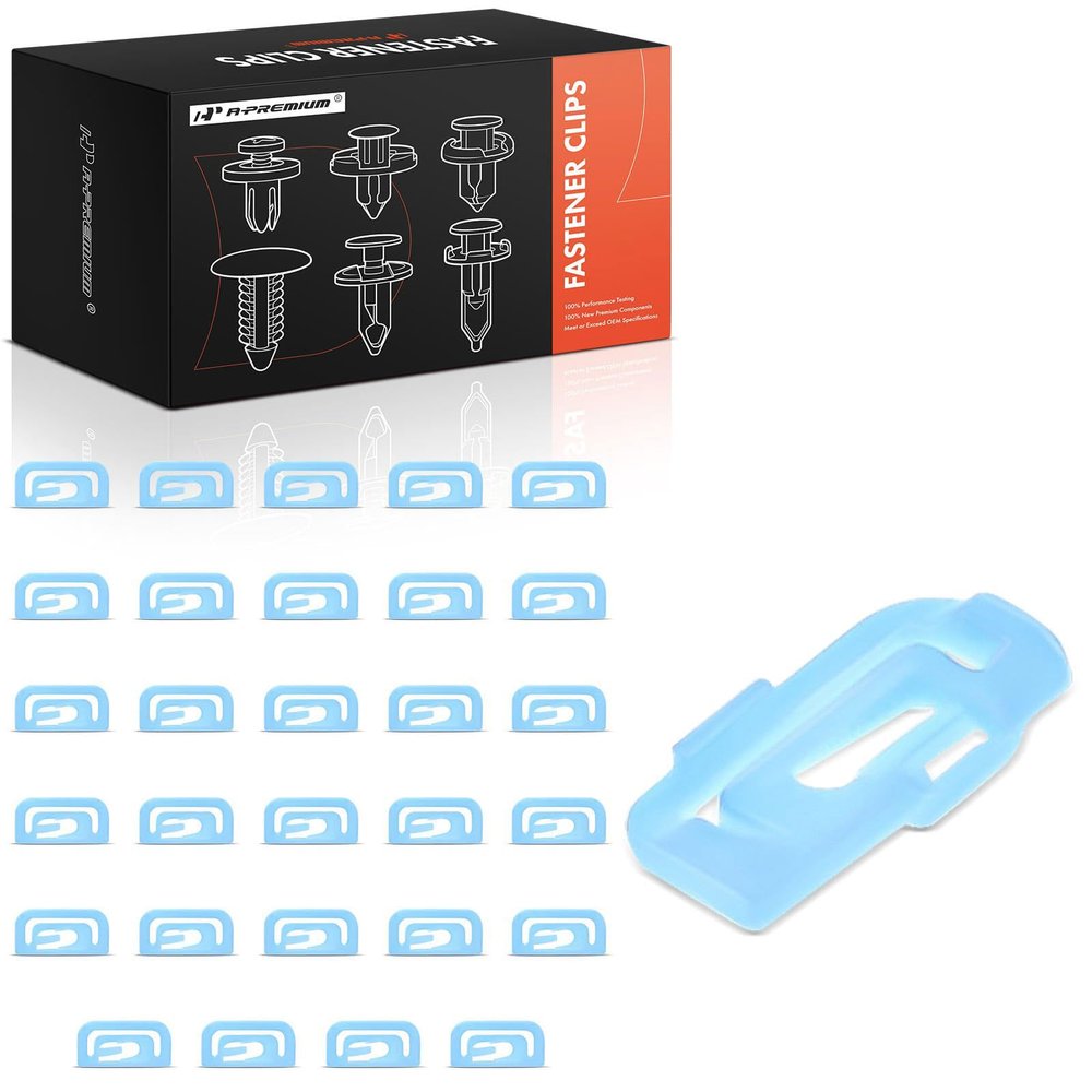 A-Premium 30PCS Windshield Molding Retainer Clips - Compatible with Mitsubishi Lancer 2002-2007 Montero 1992-2000, Auto Car Nylon Push Pin Fastener