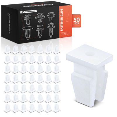 A-Premium 50PCS Bumper Grommet Retainer Clips Compatible with Hyundai Kia