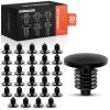 A-Premium 30PCS Door Seal Retainer Clips - Compatible with Honda Ridgeline 2017-2018 - Auto Car Nylon Push Pin Fastener, Fits for 0.22 inch Hole view 1