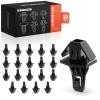 A-Premium 20PCS Radiator Grille Retainer Clips - Compatible with Honda Accord 1994-2024 - Auto Car Nylon Push Pin Fastener view 1