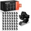 A-Premium Nylon Hood Support Prop Rod Retainer Clips Push-In Fasteners - 50Pcs Compatible with Hyundai Elantra 2009-2012, Accent 2012-2017, Kia Soul 2010-2013, Forte 2010-2013, Forte Koup 2010-2013 view 1