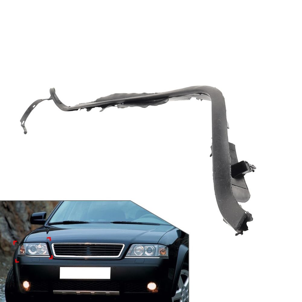 Cnthan7 4B0941192A Headlights Seal Strips Headlight Sealing Trim Right Rubber For Audi A6 C5 Facelift 02-2005 1Pc
