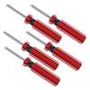 TOPPERFUN 5pcs Tire Valve Core Removal Tool Ergonomic Design Compact and Lightweight for Efficient Tire Repair Bikes Cars and Motorcycles view 1