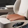 2 in 1 Wedge Car Cushions for Driving - Adult Booster Seat for Car to Raise Height - 3.5 Inches Memory Foam Driver Seat Cushion Lumbar Support for Car Truck Seat,Brown view 1
