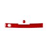 Real Quality Soft Carbon Fiber Front Row Reading Light Trim Decal 2pcs Premium Sticker Cover Interior Trim Decal Compatible with Dodge Charger 2008 2009 2010 Accessories Red view 2