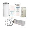Meckparts Oil Change Kit FF5507 LF667 Compatible with Volvo Engine D13 Compatible with Baldwin view 3