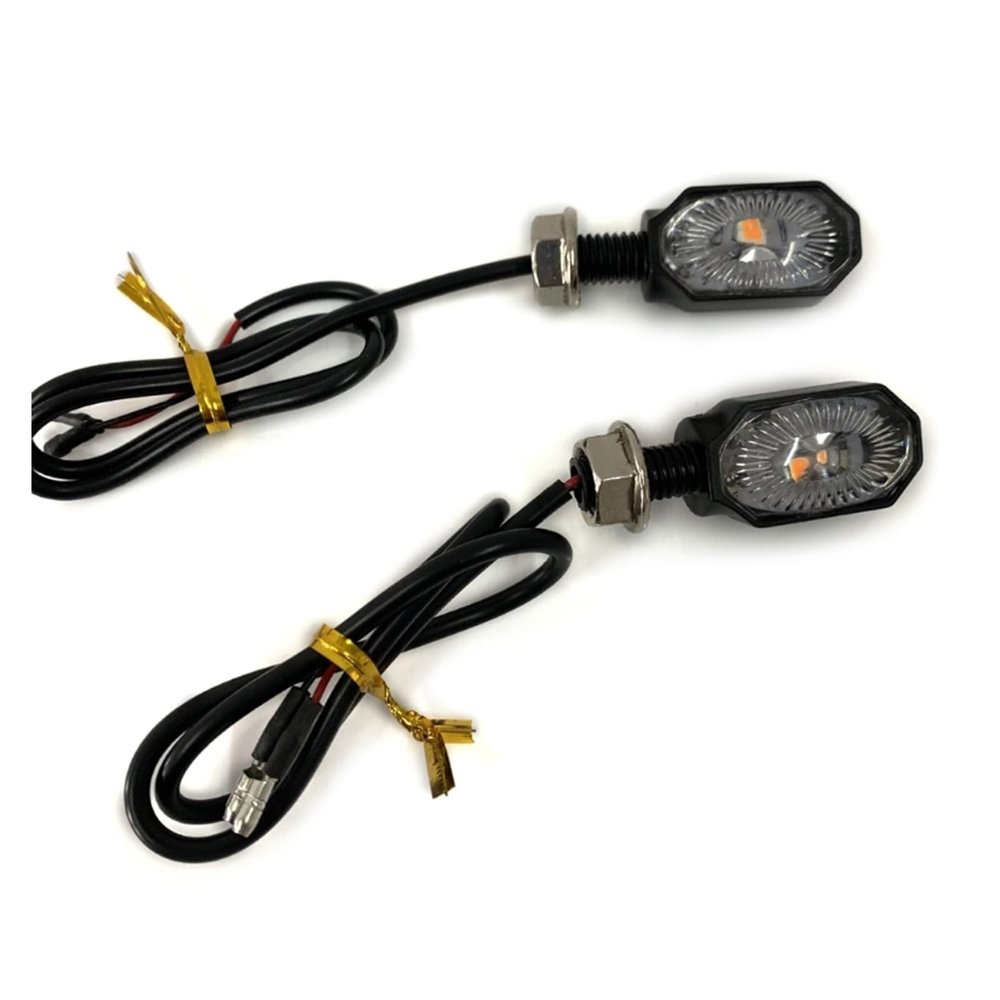 Turn Indicator Universal LED Motorbike Turn Signal Light Flowing Water Flasher Rear Stop Light Directional Lightings Indicator Blinkers