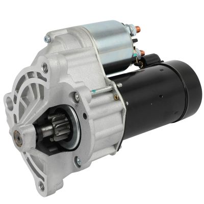 SCITOO Starter Motor 17701 1989-1991 for Peugeot for 405 1.9L Condition ;PMGR 12V 1.2KW CW; 9 Tooth Count