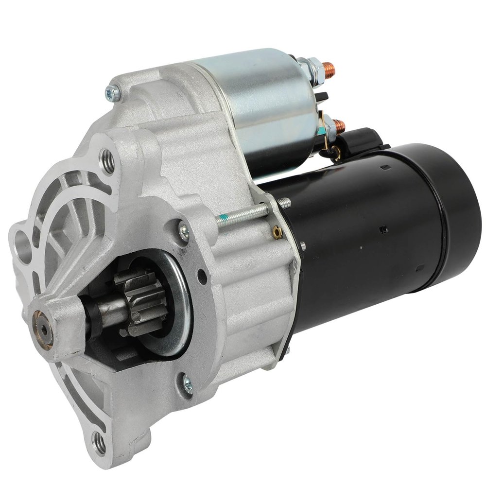 SCITOO Starter Motor 17701 1989-1991 for Peugeot for 405 1.9L Condition ;PMGR 12V 1.2KW CW; 9 Tooth Count