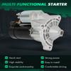 SCITOO Starter Motor 17701 1989-1991 for Peugeot for 405 1.9L Condition ;PMGR 12V 1.2KW CW; 9 Tooth Count view 2