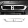 ANUNFRRE Car Accessories Fit for Honda CRV Air Vent Trim Central Consoles Wind Outlet Panel Dashboard Stickers for CR-V 2017-2021 LX, EX, EX-L, Touring, Hybrid ABS 1PCMatte Silver view 1
