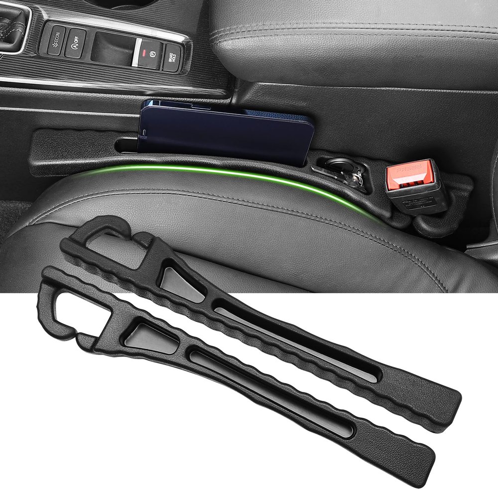 Car Seat Gap Filler Storage Bag for Volkswagen VW Atlas 2024 2025 Tiguan ID.4 Lavida Magotan 2016-2023 Sagitar Passat 2015-1219 Golf GTI Jetta POLO CC 2021 2022 2023 Truck Center Console Accessories