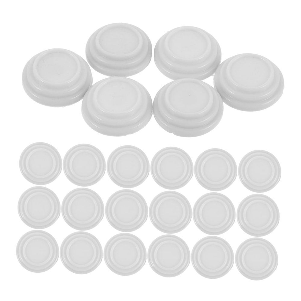 ULTECHNOVO 20pcs Car Door Sound Reducers Glow Dark Silicone Absorbers for Noise Reduction and Shock Absorption Easy Installation for Car Doors and Furniture