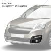 Front Bumper Fog Light Grille High Durability Fog Lamp Cover Trim for 2015-2018rv bumper cap (Left 575827851) view 3
