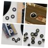 2pcs Plastic Pinch Roller with Axle Center for Tape Recorder view 3