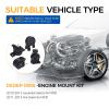 PAROD 4PCS Engine Mount Fit 10-12 Hyundai Santa Fe, 11-13 Kia Sorento, FWD view 3