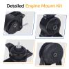 PAROD 4PCS Engine Mount Fit 10-12 Hyundai Santa Fe, 11-13 Kia Sorento, FWD view 4