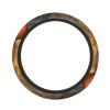 Bottles Beer Beach Sunset Time Printed Steering Wheel Cover Universal 15 Inch, Anti-Slip Elastic Stretch Steering Wheel Cover, SUV & ATV Car Steering Wheel Protector view 1