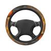 Bottles Beer Beach Sunset Time Printed Steering Wheel Cover Universal 15 Inch, Anti-Slip Elastic Stretch Steering Wheel Cover, SUV & ATV Car Steering Wheel Protector view 2