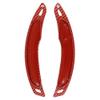 Cnthan7 ABS Shifter Paddle Shift Extension Cover Carbon Fiber Red for MITSUBISHI Outlander PHEV/Eclipse Cross/Pajero Sport MK3 view 4