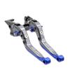 Folding Brake Clutch Levers For YA&MAHA MT-09 MT09/SP TRACER 900 2021 2022 2023 Motorcycle Accessories Adjustable Extendable view 4