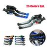 Motorcycle Accessories Handlebar Grips Folding Extendable Adjustable Brake Clutch Lever For YA&MAHA YZF-R3 YZF R3 YZFR3 2015-2023 view 2