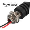 SEWOART 2pcs Motorcycle Led Turn Signal Lights Flowing Indicator Bulbs for Dirt and Scooters Visibility Safety Fashionable Design Easy Installation Motorcycle Accessories view 3