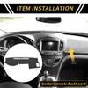 REPAIROCK Dash Cover for Toyota Tacoma 2005-2015 Dash Board Mat Non-Slip Dash Cover Mat Pad Polyester Center Console Dashboard Cover Pad Carpet Gray view 2