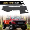 REPAIROCK Dash Cover for Toyota Tacoma 2005-2015 Dash Board Mat Non-Slip Dash Cover Mat Pad Polyester Center Console Dashboard Cover Pad Carpet Gray view 3