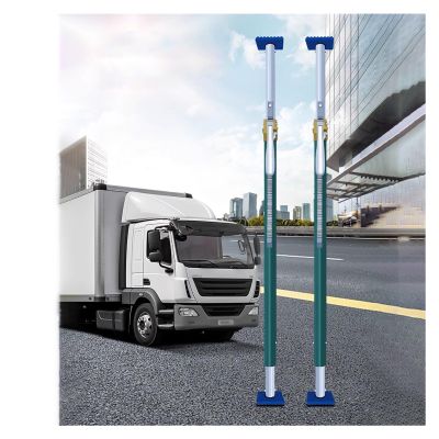 Ratchet Extension Pole/Load Lock Bar,2 Pcs Adjustable Cargo Bar,Cargo Stabilizer Bar for Jeep/Reefer/Minivan/SUV/Compact Trucks(Pole Length 183-221cm)