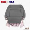 US Auto Nation 2007-2013 Compatible with Toyota Compatible with Tundra Sequoia Driver Passenger Leather Seat Cover Gray (Select Part:: Front Driver and Passenger Set) view 3